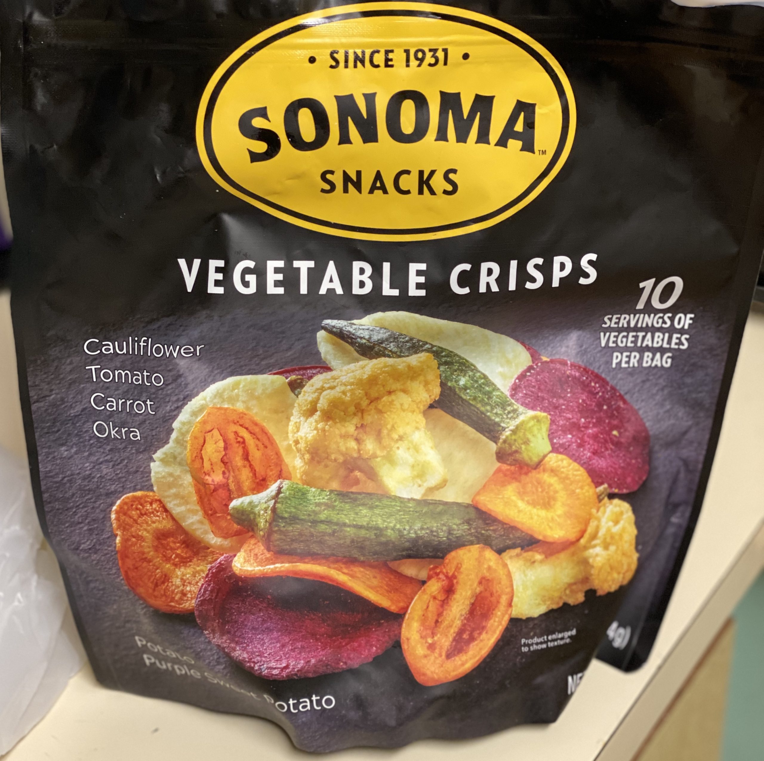 Sonoma Vegetable Crisps from Costco